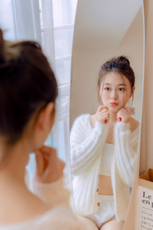 像小朵一样
